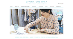 Desktop Screenshot of divinacostura.com